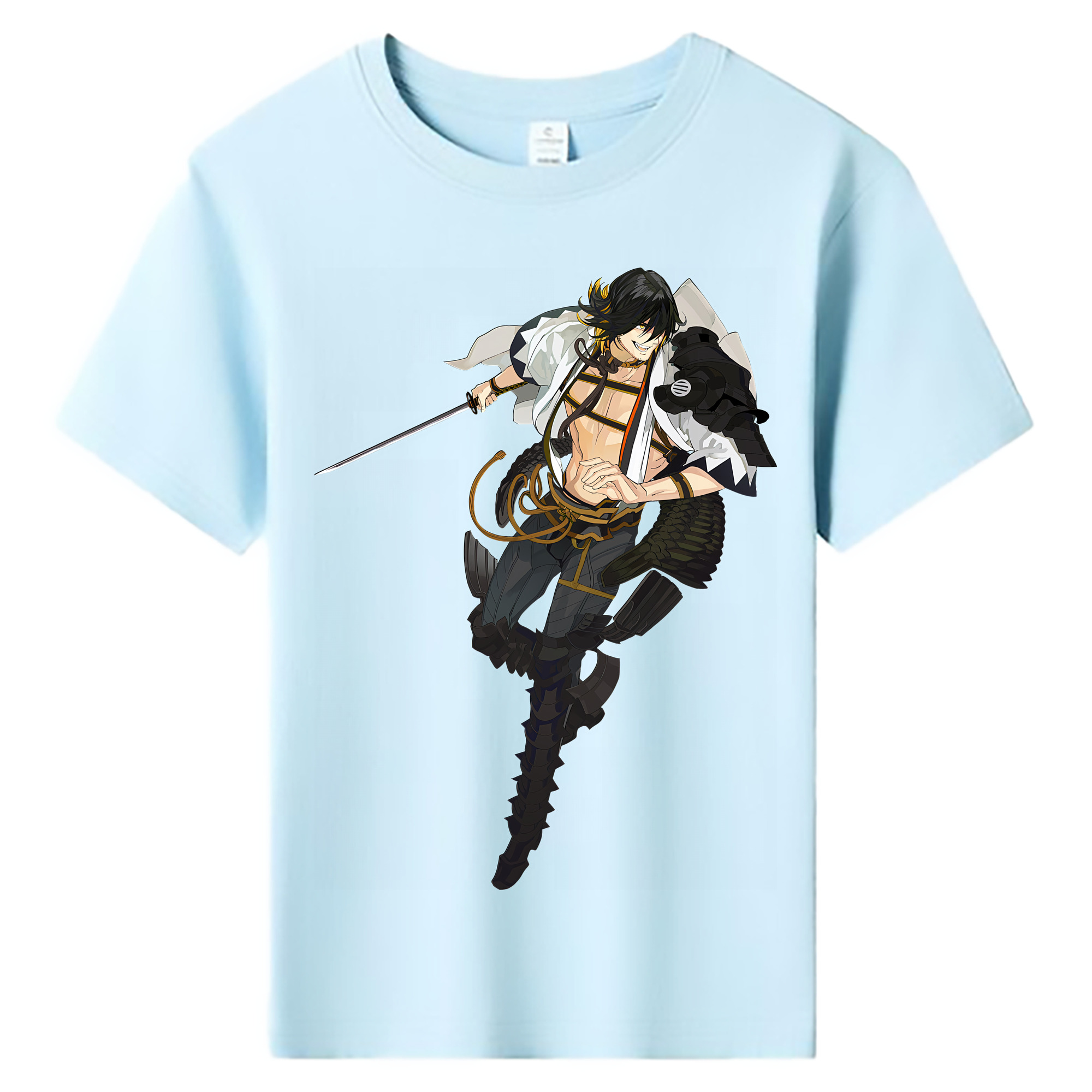 （画像用） 刀剣乱舞 Touken Ranbu 綿100％キッズTシャツ（フロントプリント）
